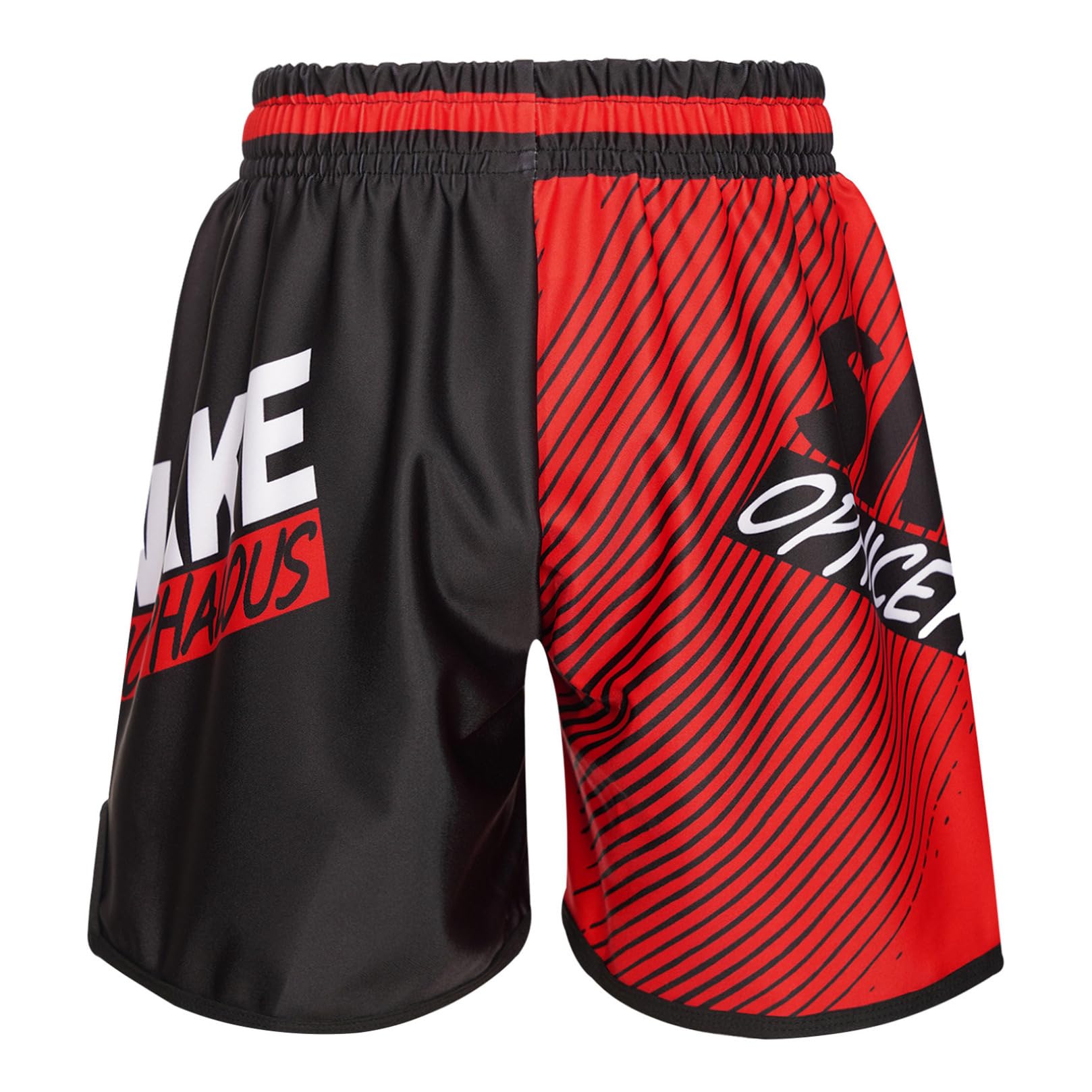 ranrann Short de Boxe Enfant Short Muay Thai MMA Kickboxing Sport Training Fitness