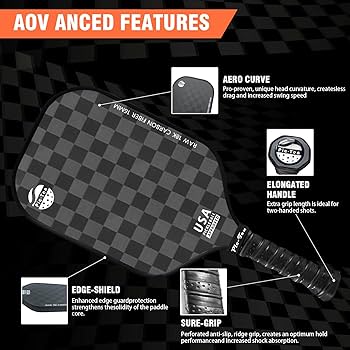 Amazon.co.jp: Pic-Ten ピックルボールパドル USA ピックルボール承認