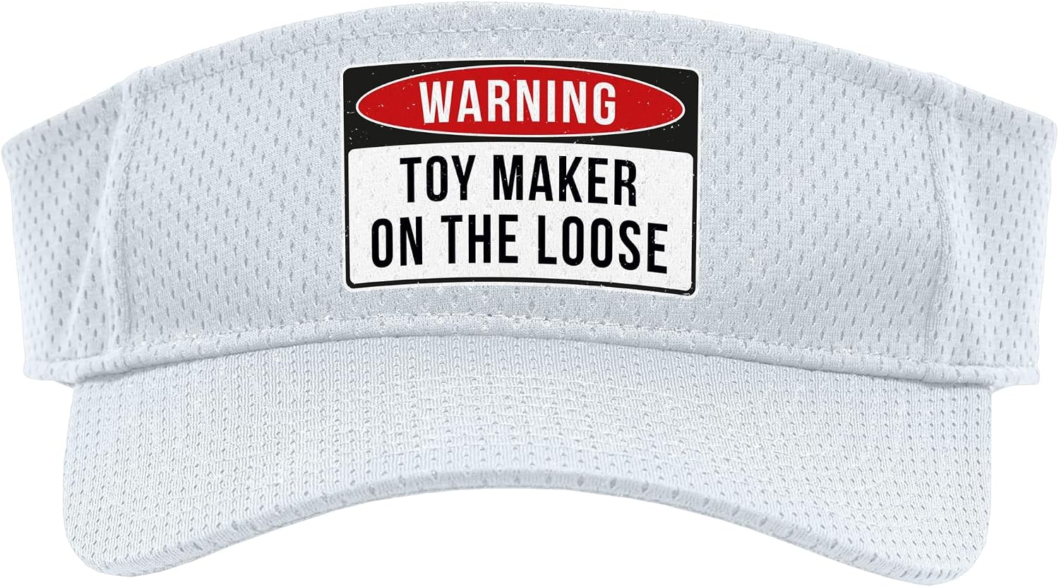 Warning Sign - Toy Maker On The Loose Funny Job Quote Sport Sun Visor