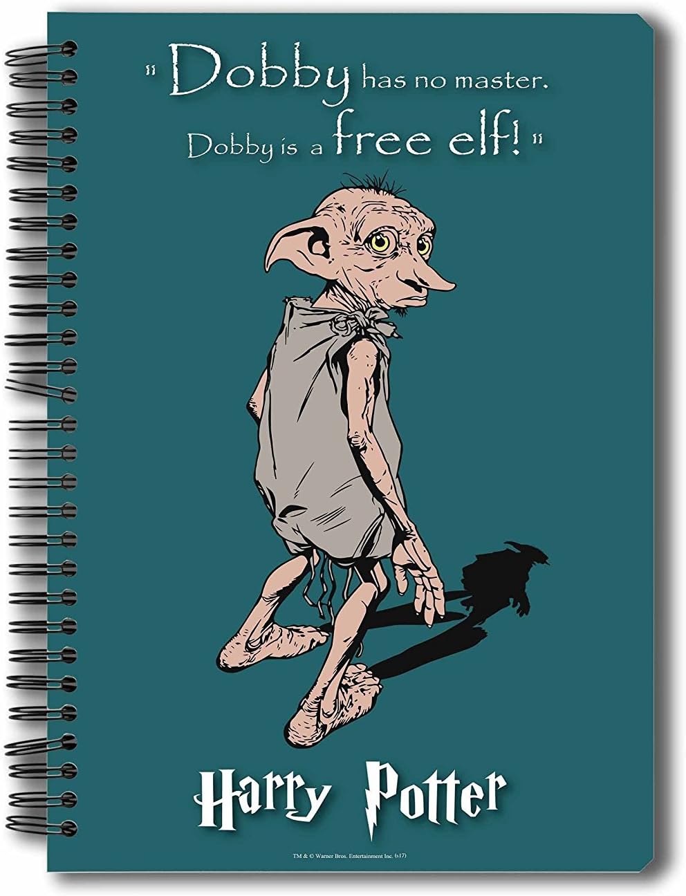 MCSID RAZZ- Official Harry Potter Dobby Notebook Licensed from Warner Bros, USA for Birthday(India)