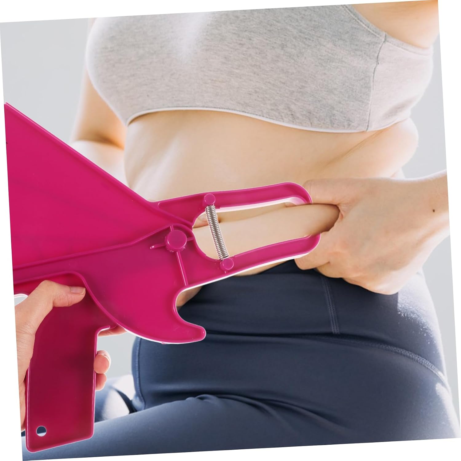 Accurate Skinfold Caliper Measuring Tool for Fitness Assessment Durable Handheld Tester for Men and Women Precision Thickness Measurement Device for Body Composition Tracking