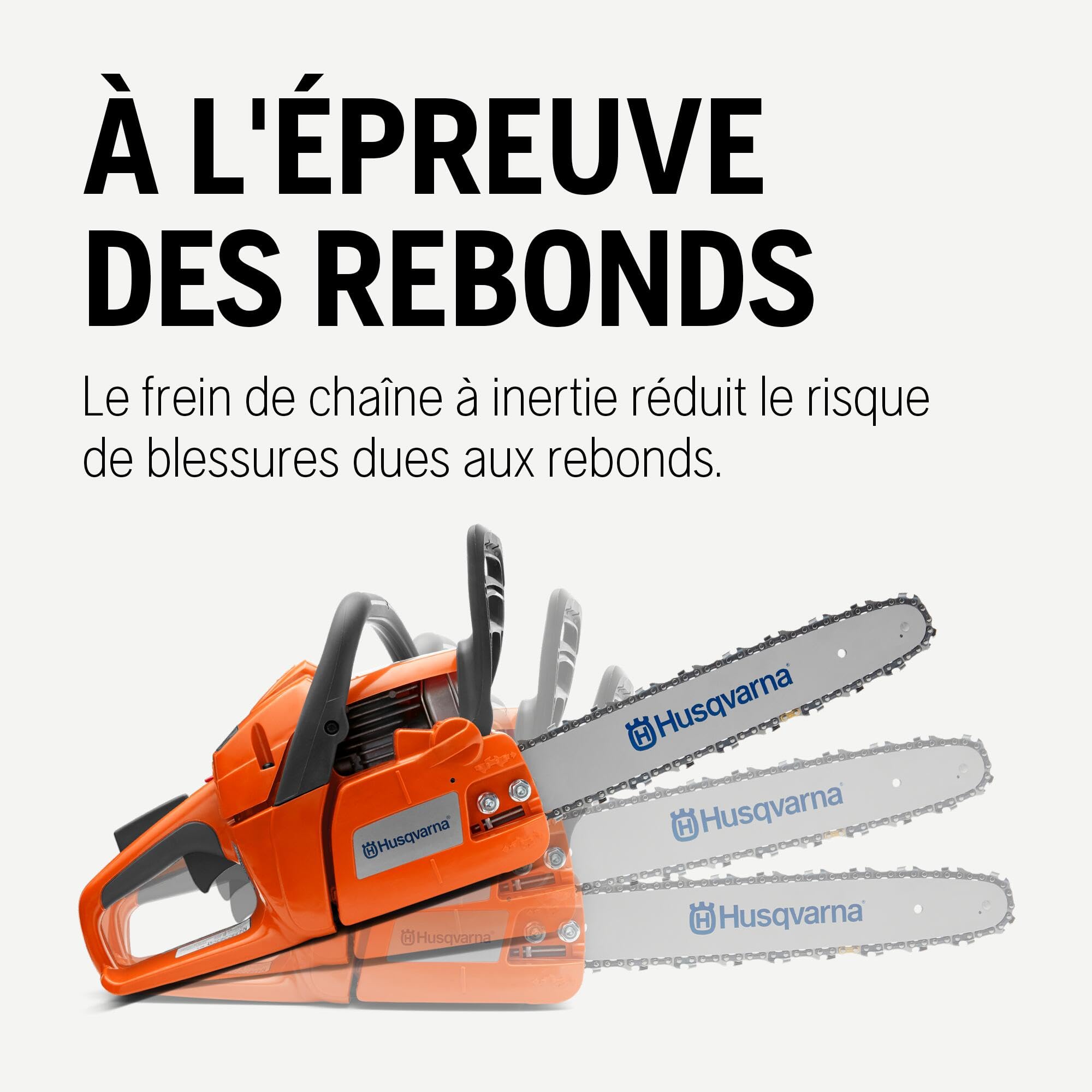 Husqvarna 967861903 Tronçonneuse à Essence HUSQ120-14 120 II, 38,2 cm3, 35 cm