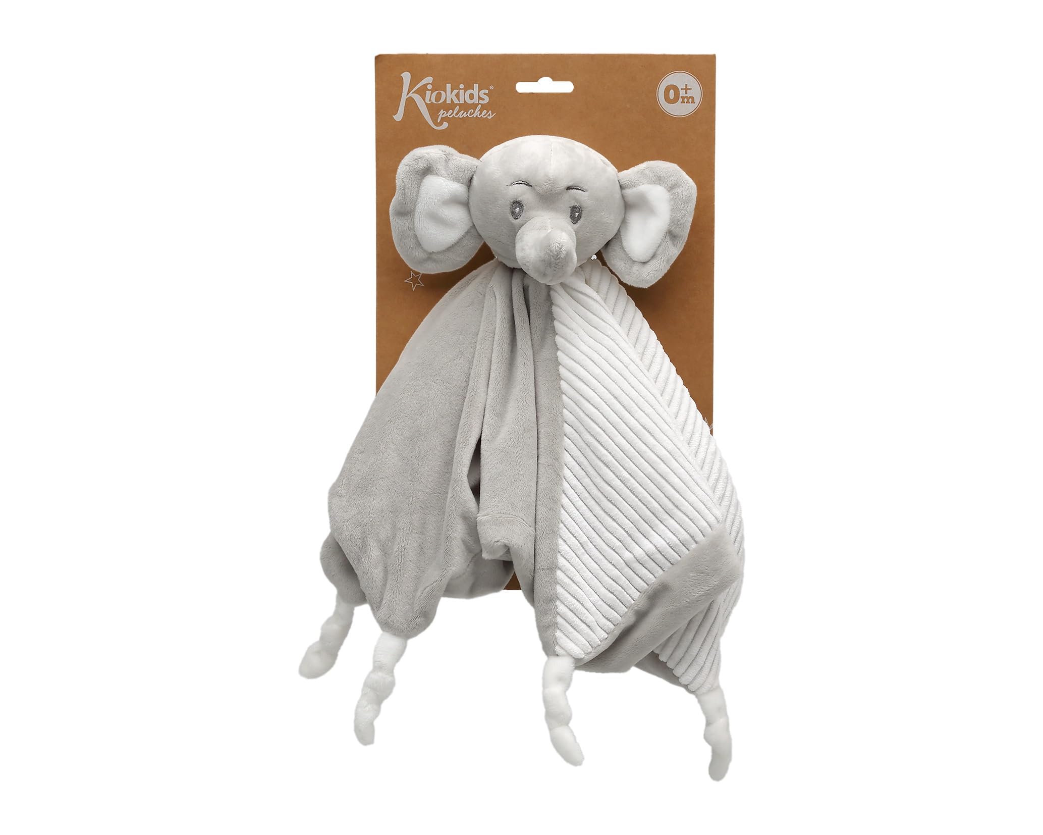 Kiokids Doudou Elefante Gris para Bebés
