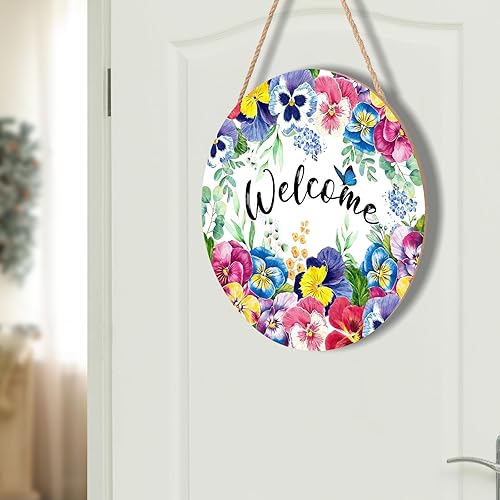 Miniatura 42 de Cartel divertido de No Soliciting para casa de 12 x 12 pulgadas, letreros de madera para puerta delantera, rústico, no solicitar, decoración Sin