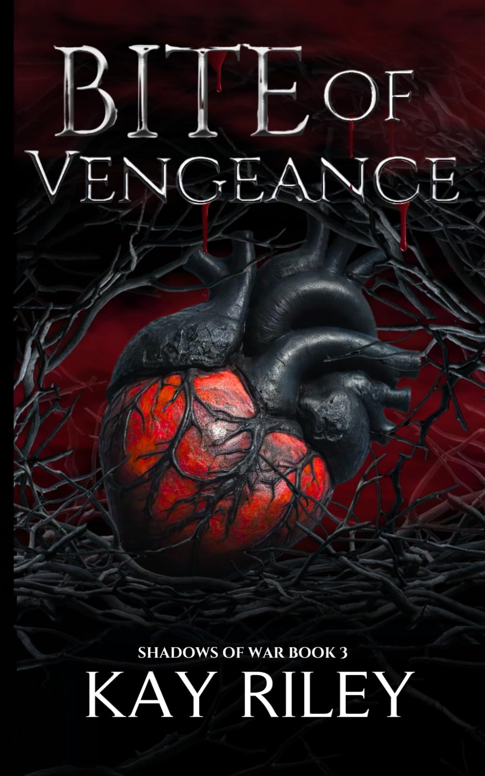 Bite of Vengeance: A Dark Vampire Enemies to Lovers Romance (Shadows of War Book Three)
