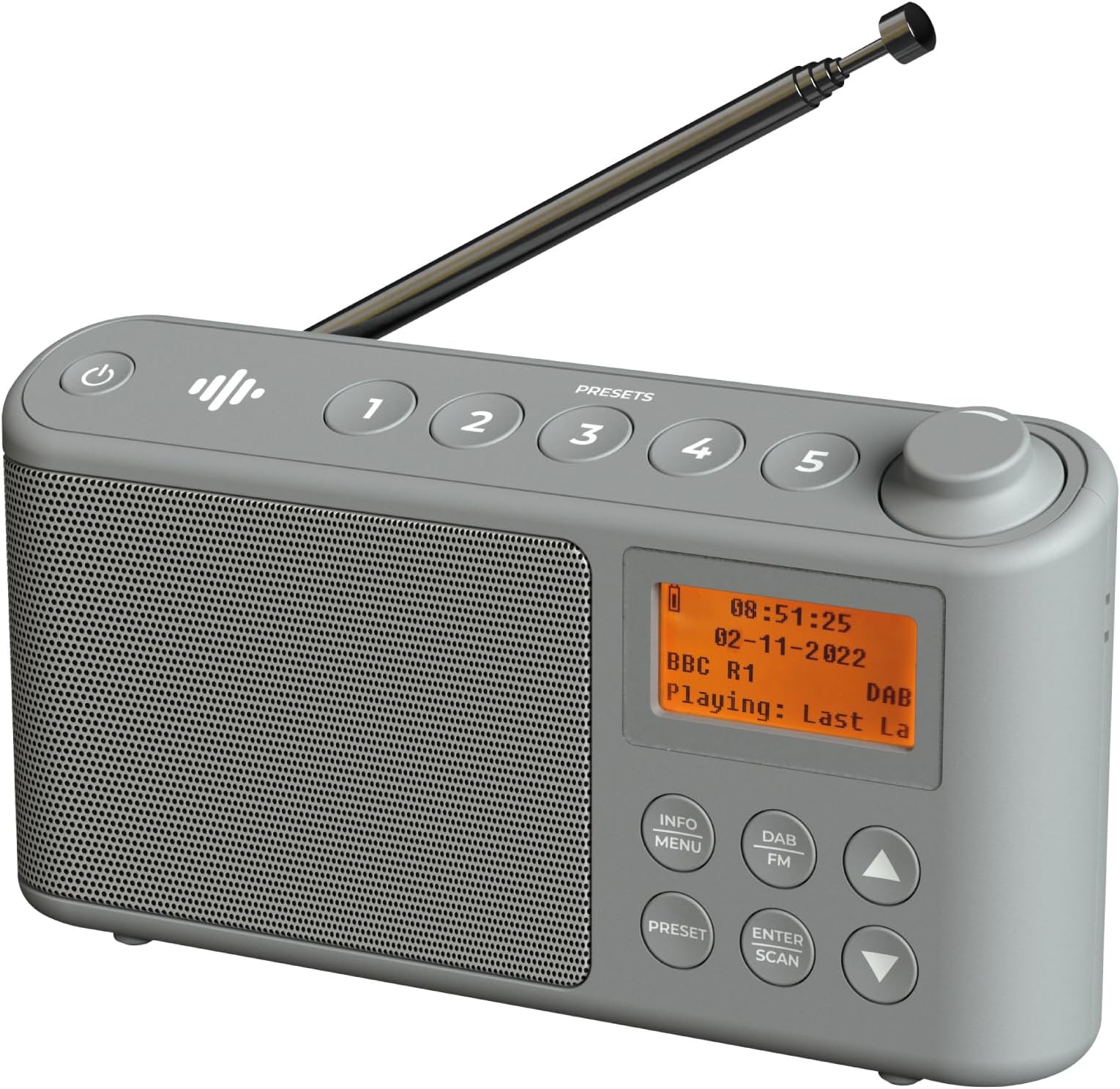 Karcher DAB 2405 - tragbares DAB+ Radio (DAB+/UKW, Küchenradio mit Netz ...