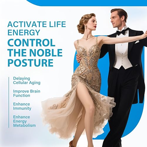 Miniatura 3 de Suplemento NAD+ de 1500 mg orgánico puro, NAD+ Resveratrol y vitamina B3 para mujeres y hombres, refuerzo energético y apoyo antienvejecimiento, 120