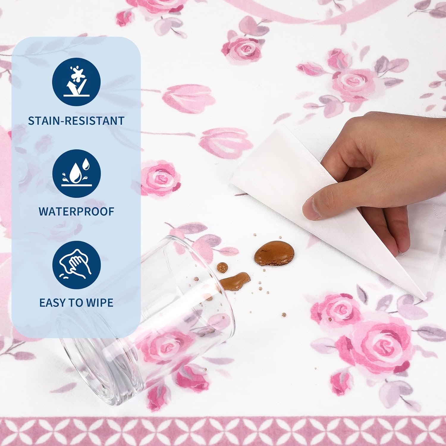 GarveeHome Pink and White Bow Rugs for Bedroom Girls, Washable Rug 5x7 for Living Room with Soft Low Pile, Floral 5x7 Pink Area Rugs for Dining Room Nursery Playroom Dorm Office Bow Decor