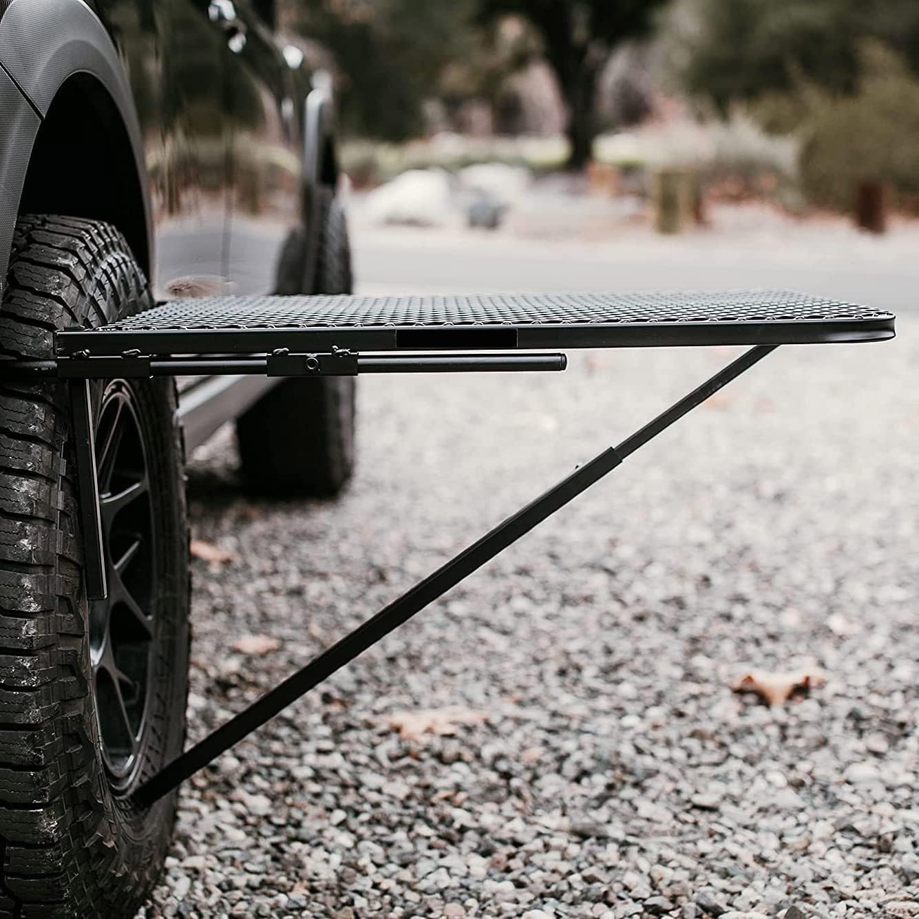 ポータブル車載タイヤピクニックテーブル、折りたたみキャンピング