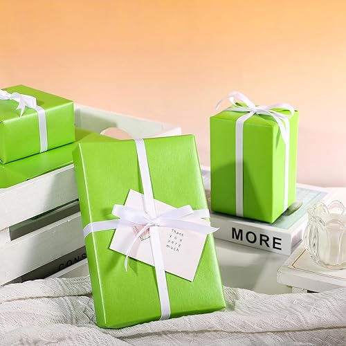 Vista 91 de RUSPEPA Papel de regalo plateado mate, color liso perlado, papel brillante perfecto para bodas, cumpleaños, Navidad, baby shower, 17 pulgadas x 32.8