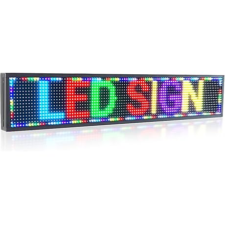 Programmable Scrolling Led Sign for Business