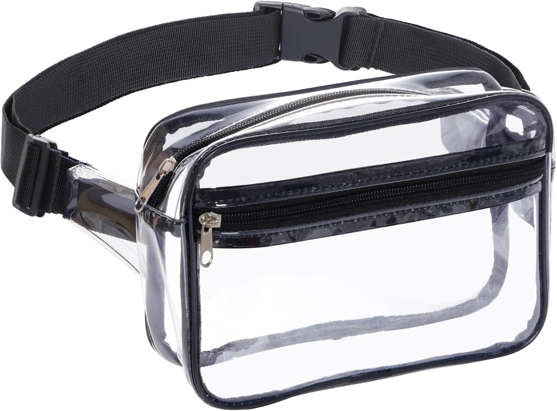 Clear Fanny Pack Stadium Approved for Women Men, Waist