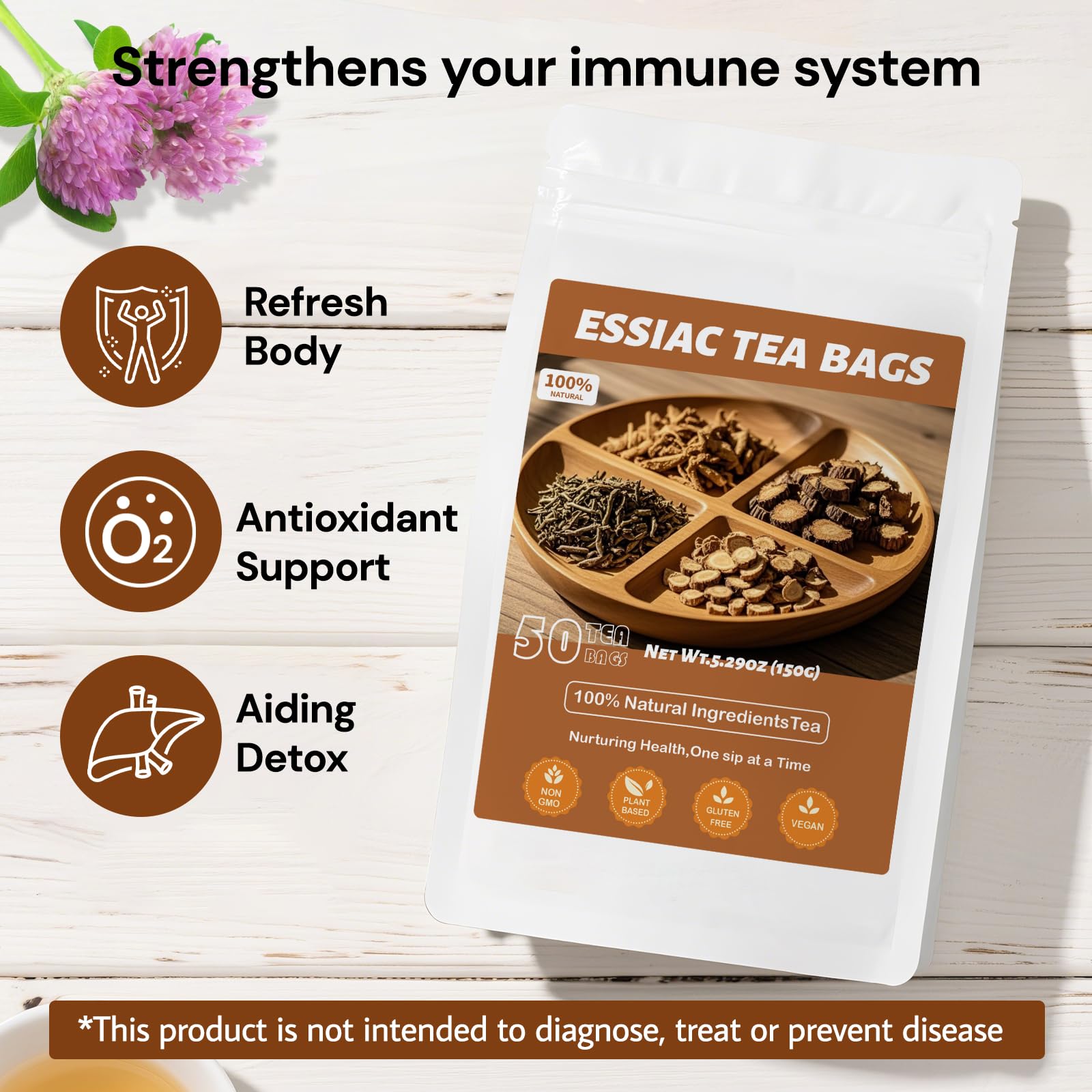【値下】emic etic エミックエティック Sac N camel Amazon.com : Essiac Tea, Premium Essiac Wellness Herbal Tea Bags