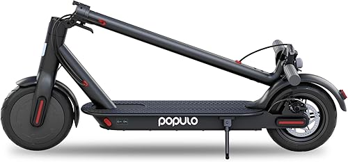 Miniatura 2 de Patinete eléctrico plegable para adultos con sistema de doble freno neumáticos neumáticos de 85 pulgadas hasta 145 millas y 15 MPH scooter eléctrico