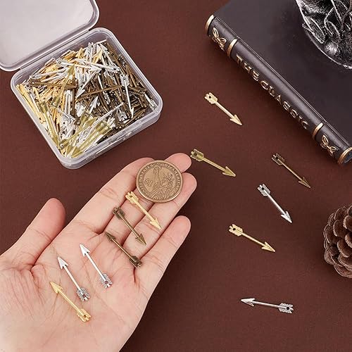 Miniatura 3 de UNICRAFTALE Polilla de aleación con colgantes de calavera, conectores huecos planos de metal, diseño de animales dorados, colgantes