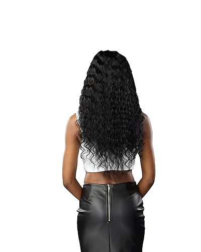 Miniatura 6 de Sensationnel Vice Bundles - Extensiones de cabello virgen sintético de 36 pulgadas para coser y cola de caballo, cabello largo  Vice Bundle Crimp 36