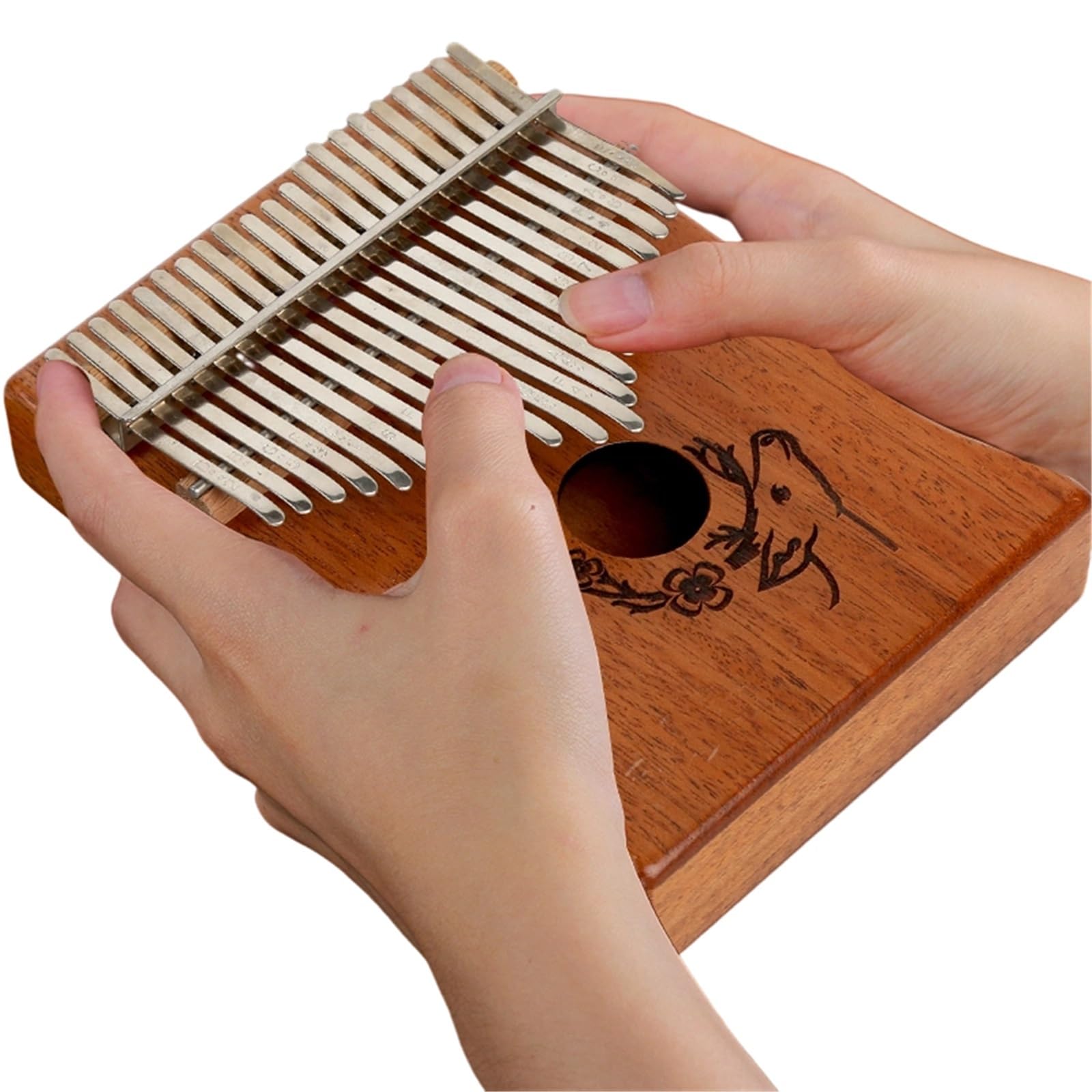 Kalimba Professionale Kalimba Pianoforte A Pollice Strumento Per Principianti 21 17 Toni(21-note hand warmer.)