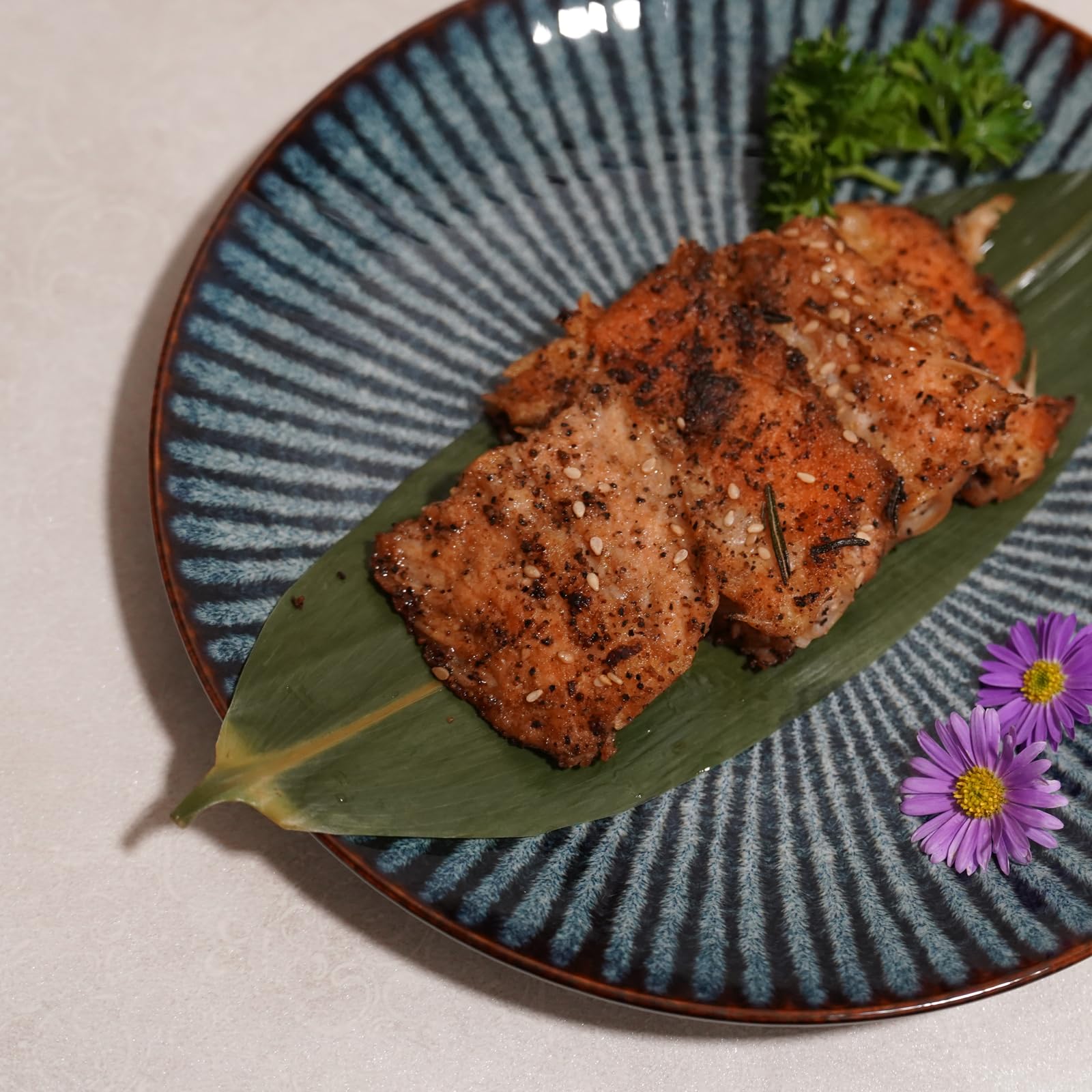 Rainlily Wen Hojas de bambú, 50 unidades, sustitutos de hoja de plátano de bambú, sustitutos de hoja de ti, sustitutos para cocinar sushi al vacío, envoltura de hojas de bambú, alimentos, decoración
