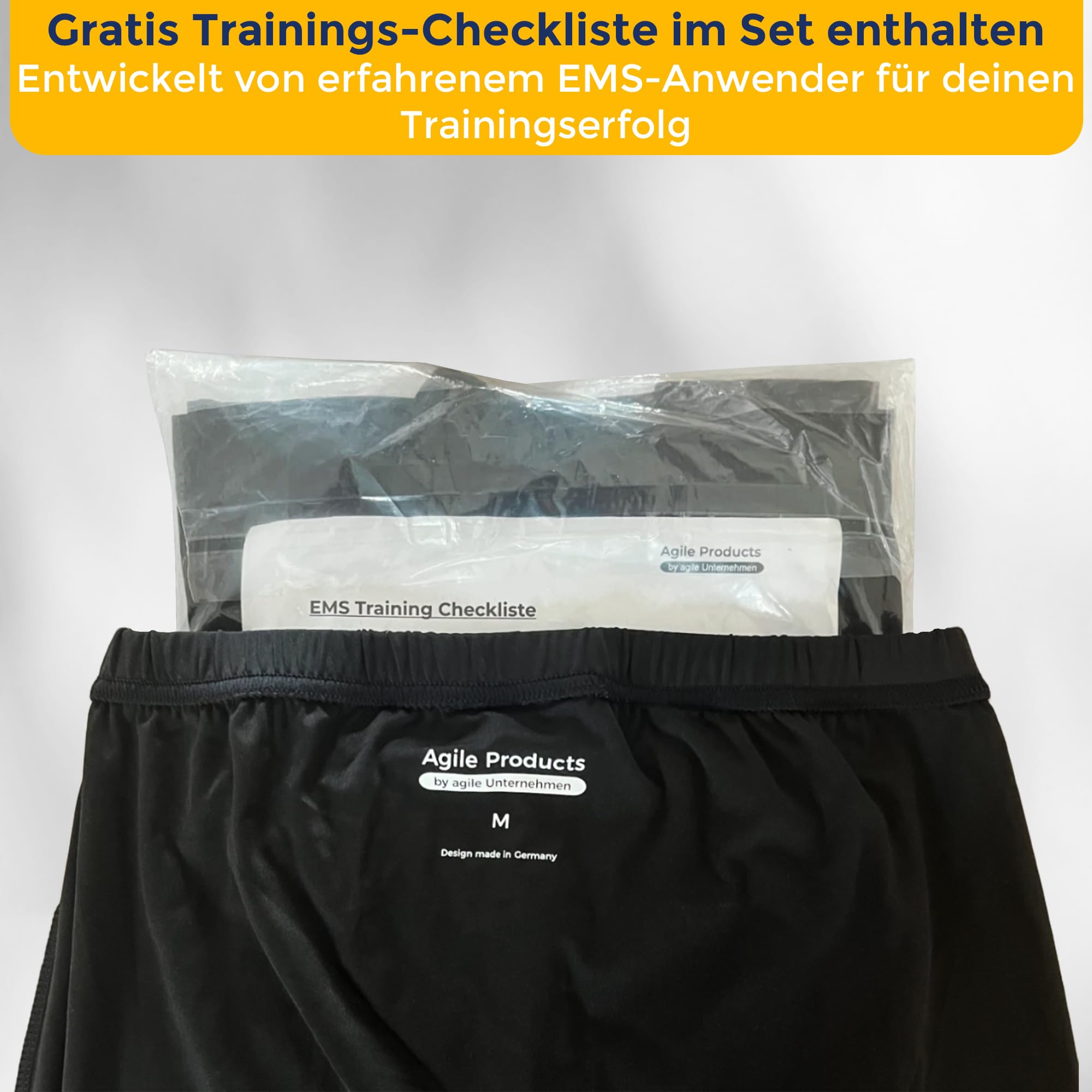 EMS Kleidung Set für Damen und Herren - innovatives und langlebiges EMS-Wäsche Set