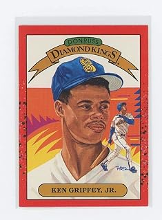 1990 Donruss Diamond Kings #4 Ken Griffey Jr. Mariners 2nd Year Card - Mint Ships in Brand New Holder
