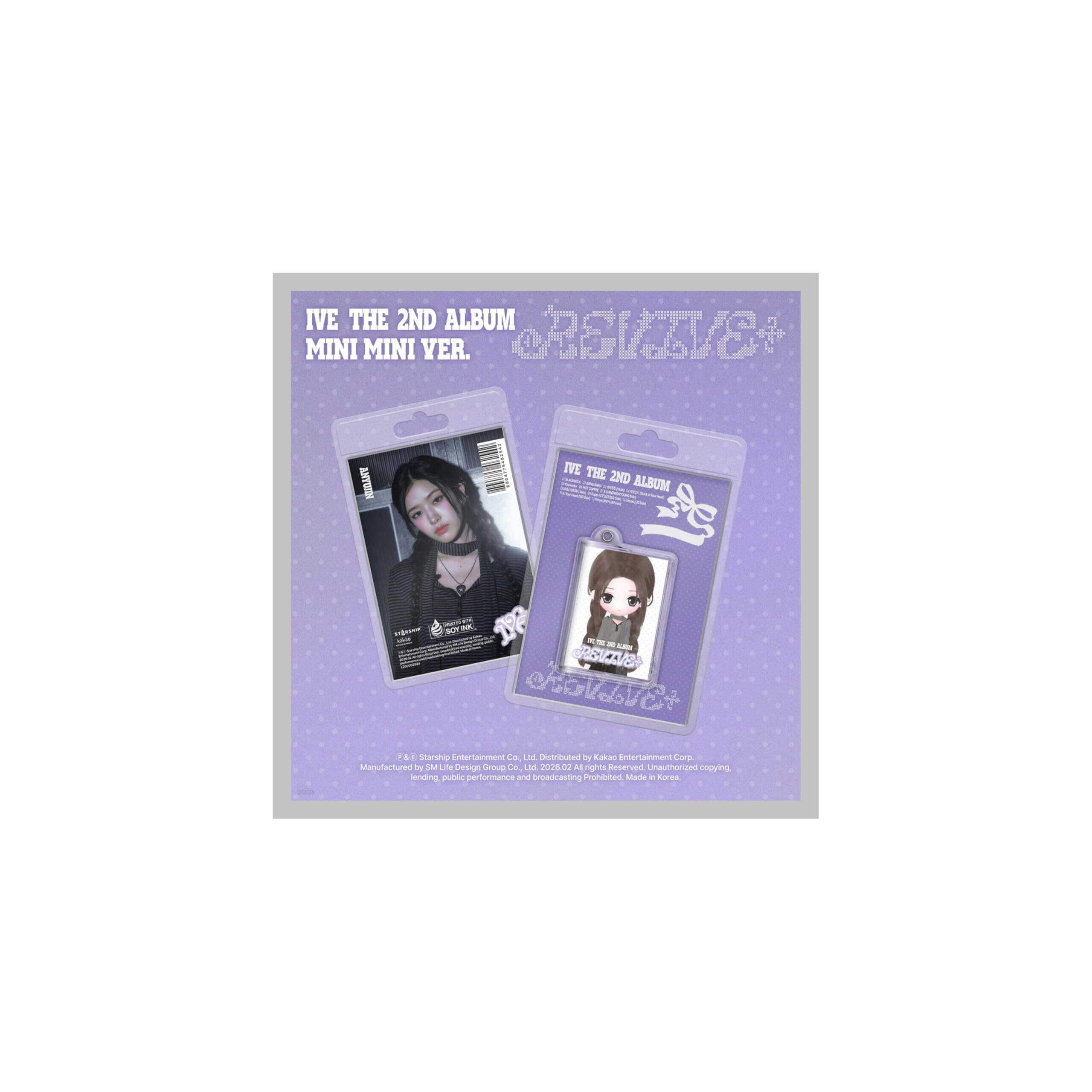 MINI MINI 6 Version Set) IVE REVIVE+ 2nd Album Limited Edition