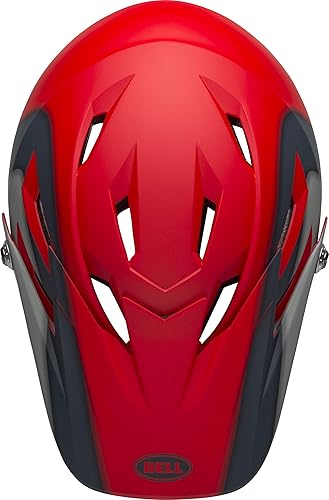 Miniatura 13 de Bell Sanction - Casco integral para bicicleta (adulto) Mate negro,Azul mate/Hi-Viz,Carmesí mate/pizarra/gris,Nitro Circus Gloss Plata/Azul/Rojo