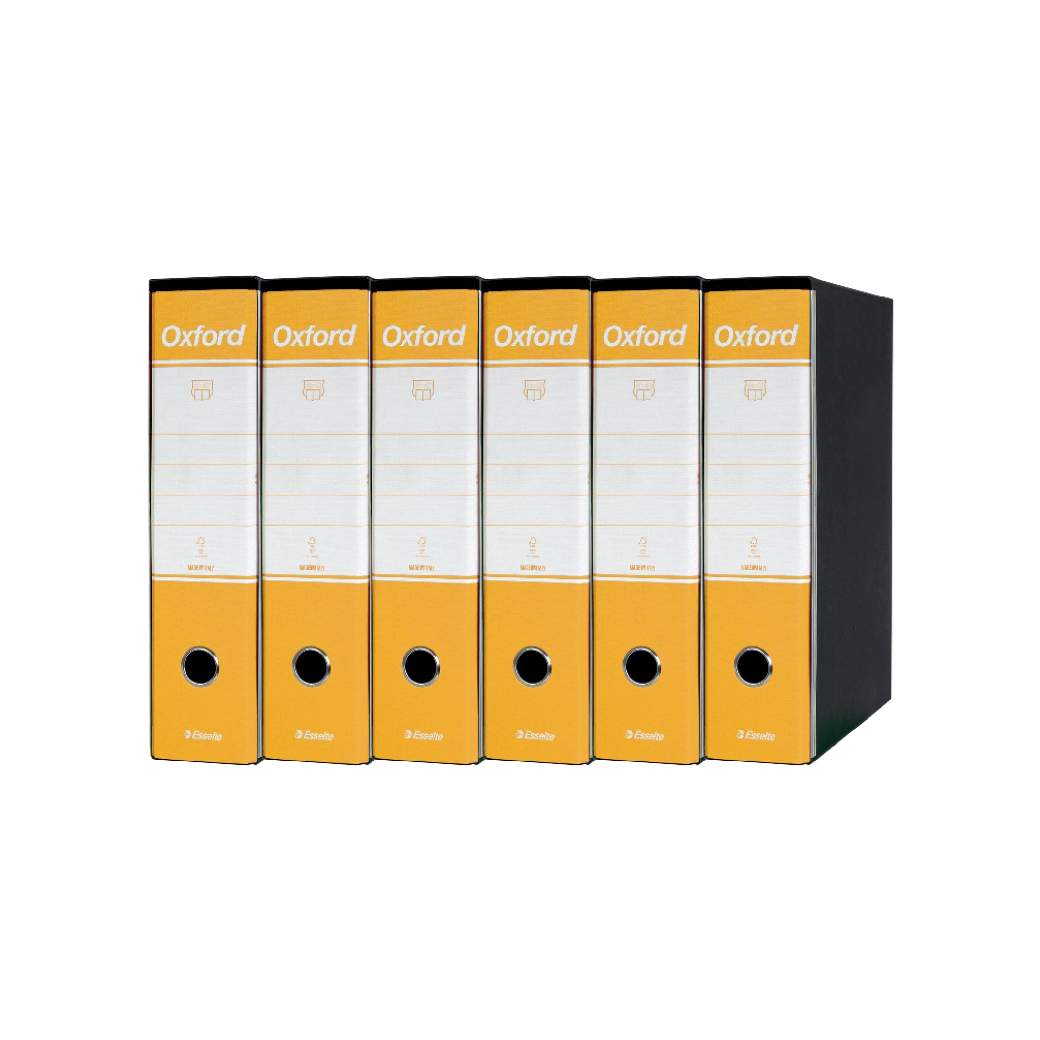 Raccoglitore A Leva Esselte Oxford G85 Dorso 8 Cm Protocollo Blu 35x29,5 Cm (conf. 6 - View #9