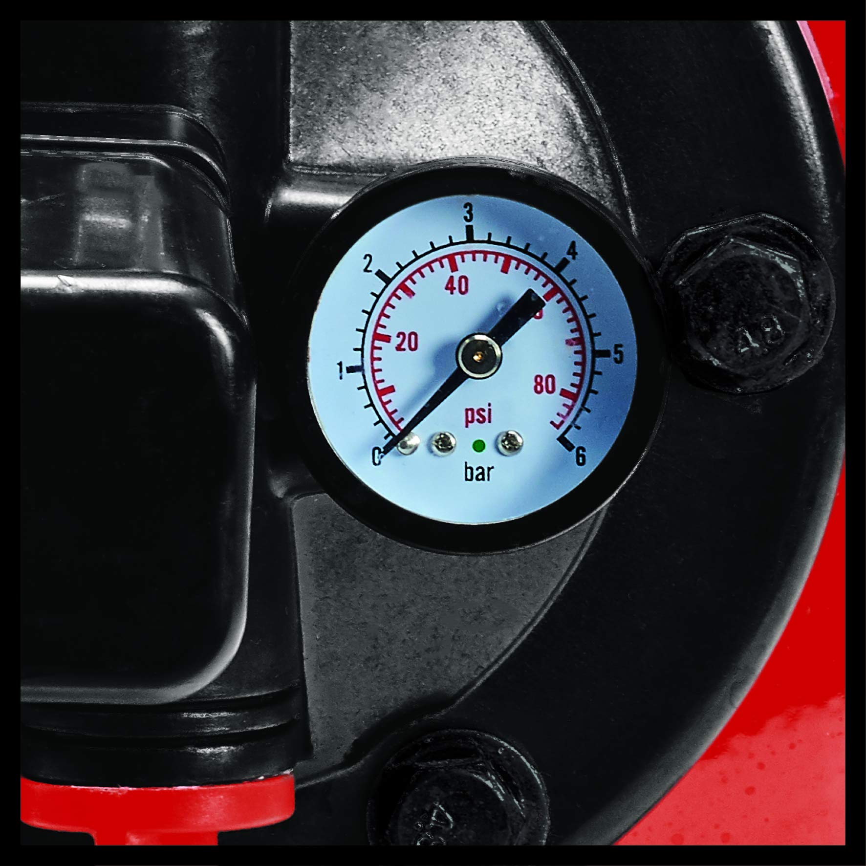 Einhell Hauswasserwerk GC-WW 1045 N (1050 W, max. 4.8 bar, 4500 L/h Fördermenge, max. 48 m Förderhöhe, Wasserfüllanzeige, Wassereinfüllöffnung/-ablassschraube, Manometer, 20 l-Tank)