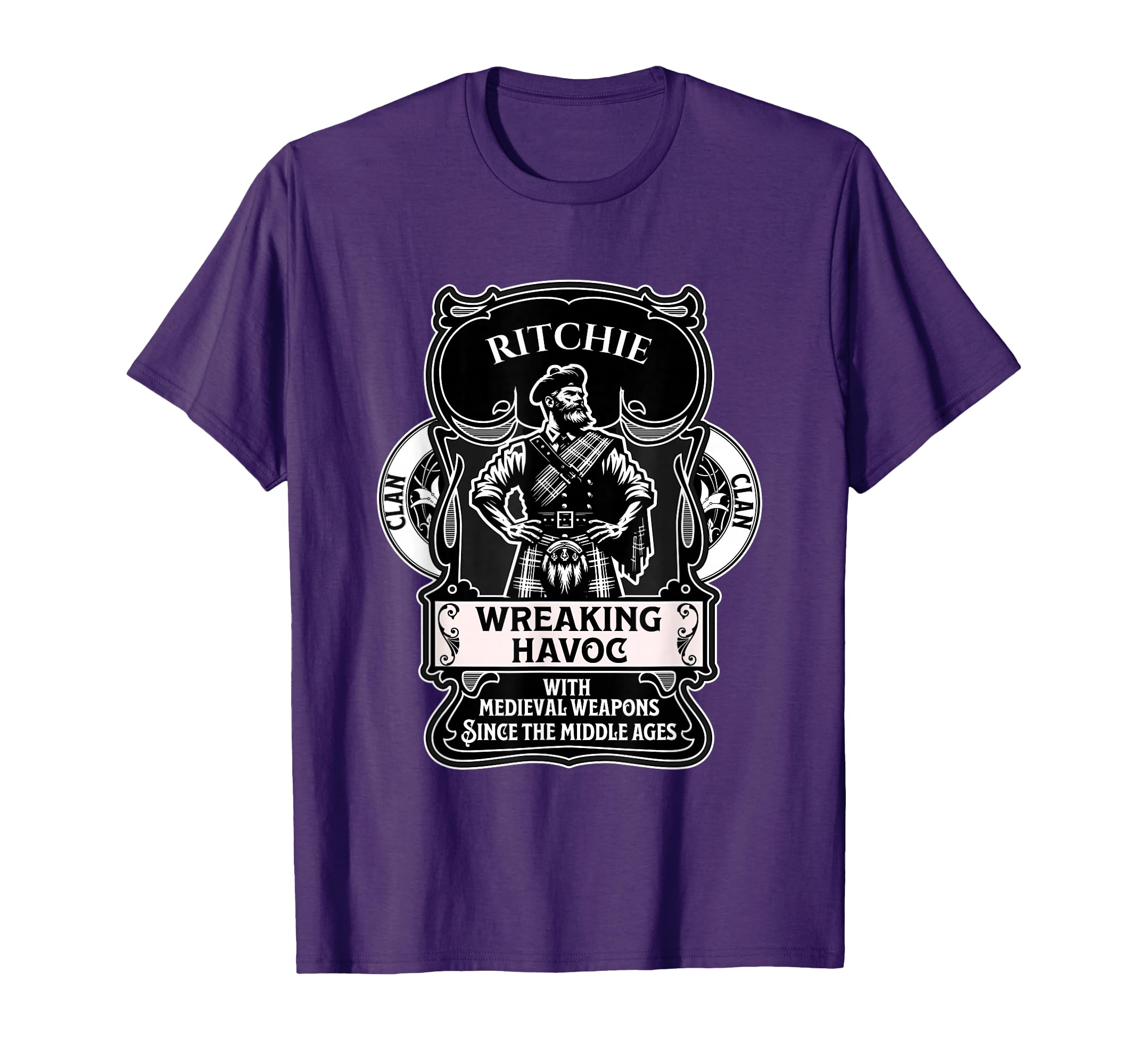 Ritchie Clan Scottish Havoc Gaelic Games T-Shirt