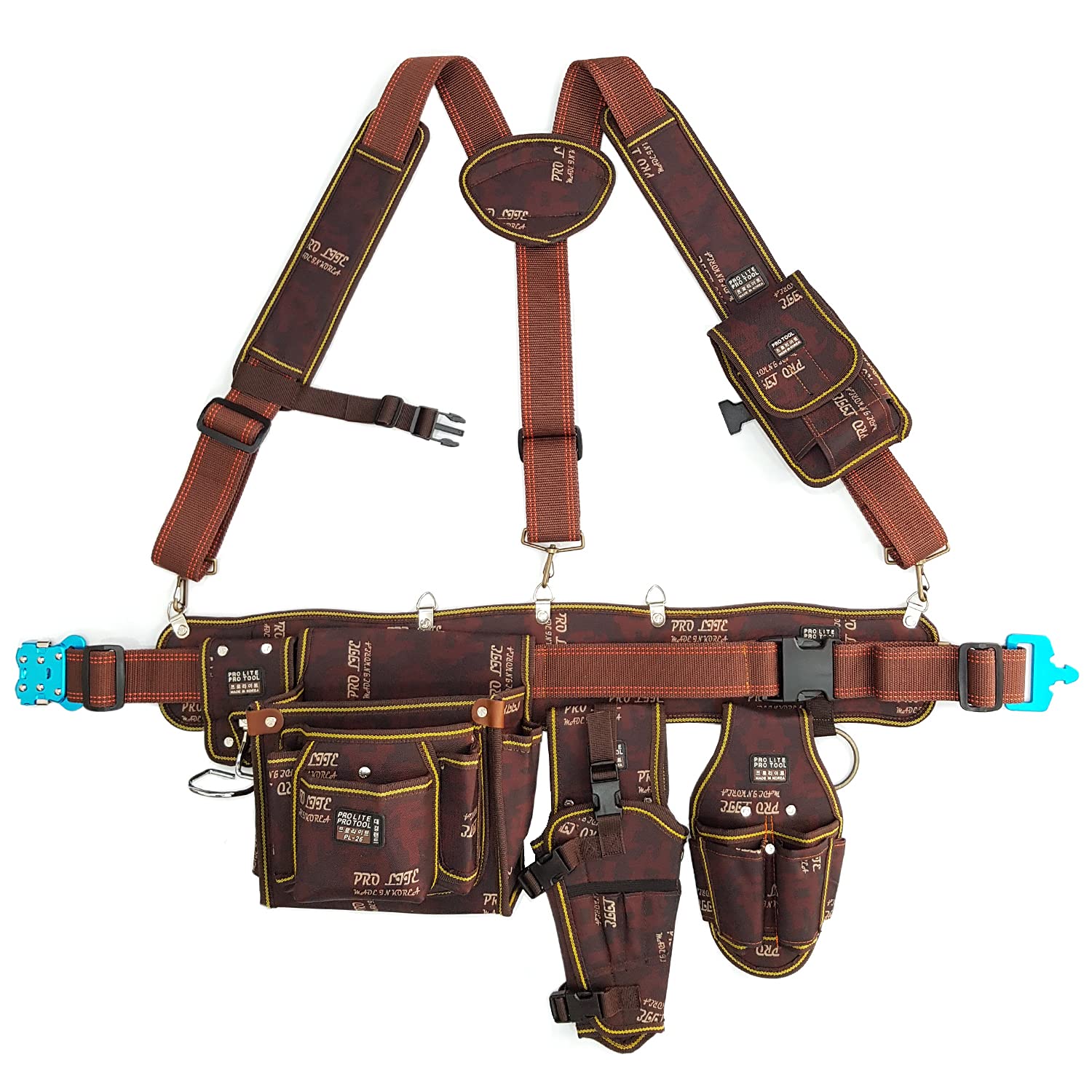 tool pouch with drill holster