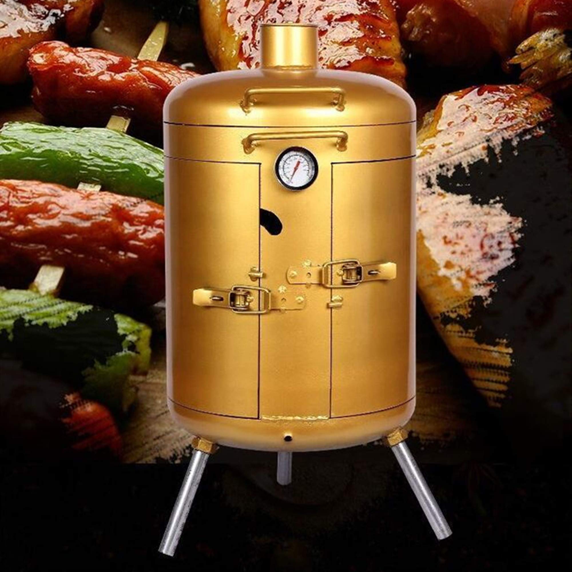 Certyfikat bezpieczeństwa Przenośny grill Grill Grill Wędzarnia Grill węglowy Grill dla 5-10 osób Rodzinny ogród Gotowanie na świeżym powietrzu Piesze wycieczki Pikniki Kemping Grillowanie