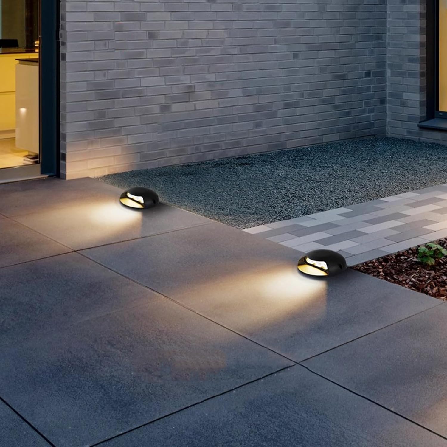 Low Voltage Buried Lights LED Landscape Light IP65 Waterproof 1 Sides Glow AC12/24V Underground Light for Outdoor Walkway Stair Deck Light