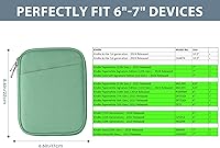 Vista 2 de TiMOVO Funda protectora para tablet de 6 a 7 pulgadas para libros electrónicos Paperwhite/Colorsoft Signature Edition, funda protectora con bolsillo