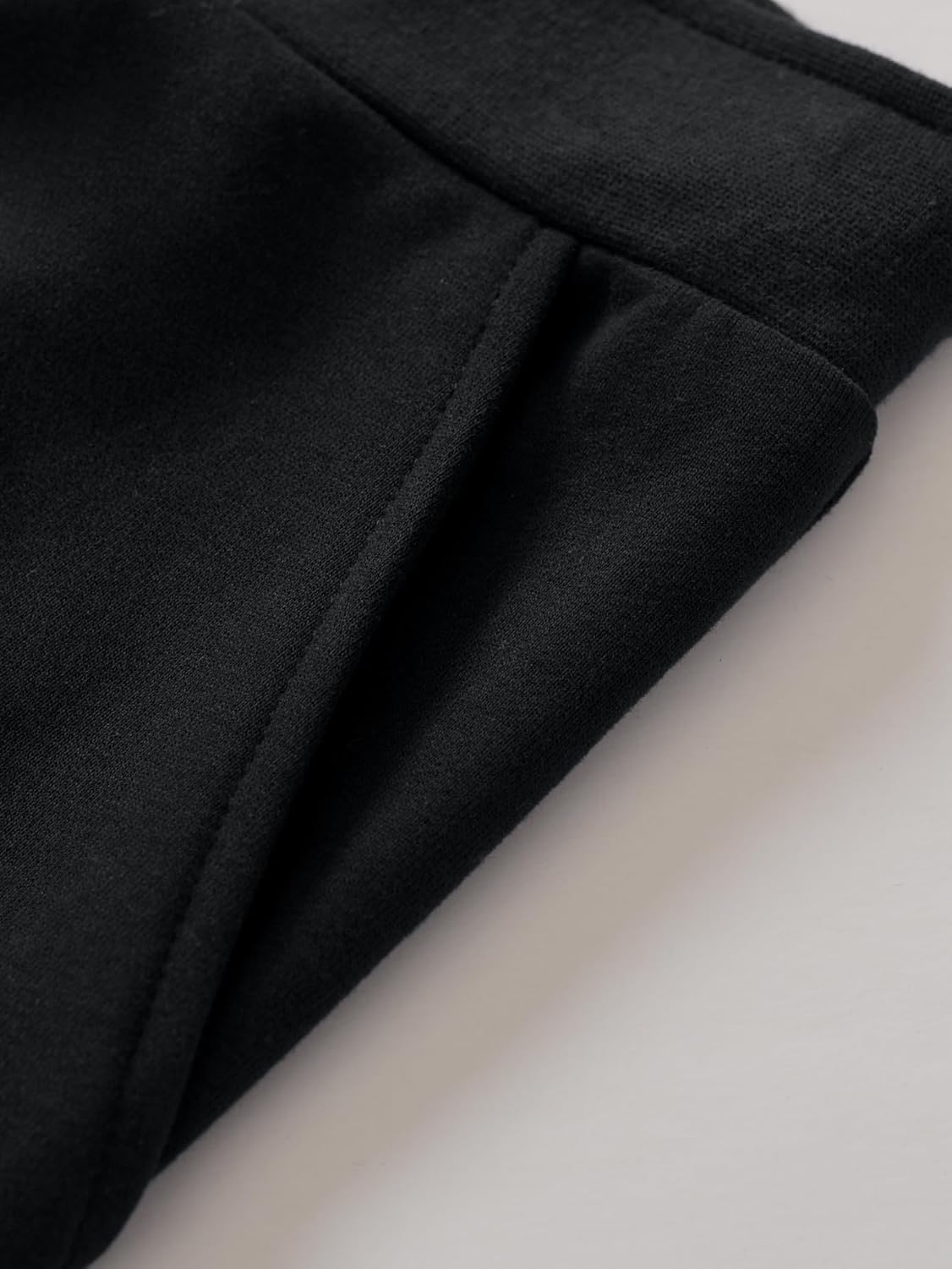 Weintee Women's Petite Wide Leg Sweatpants Cotton Pants with Pockets - Image 6