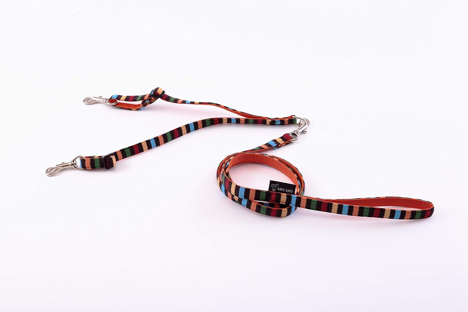 Cuff Cuff BO Border Lead + Coupler Multi Brown Size S