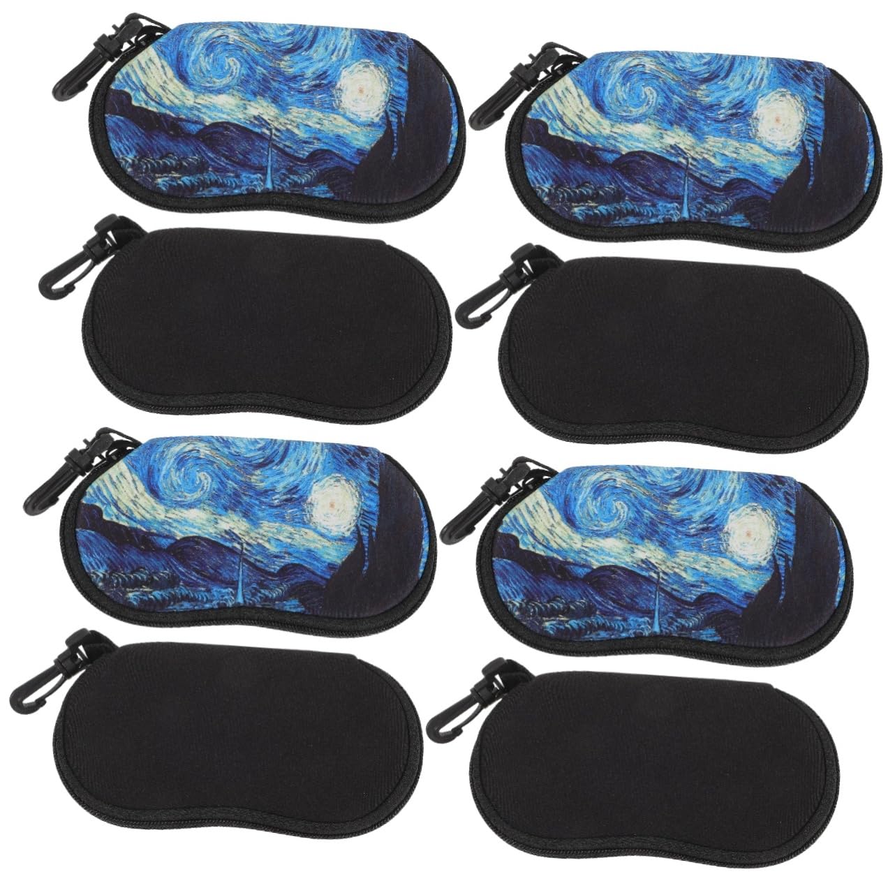 minkissy Organizador Portátil De Gafas Con Cremallera Estuche Para Gafas De Sol Estuche Para Gafas Polarizadas Estuche Rígido De Viaje Para Gafas De Sol Estuche Rígido Para Gafas De
