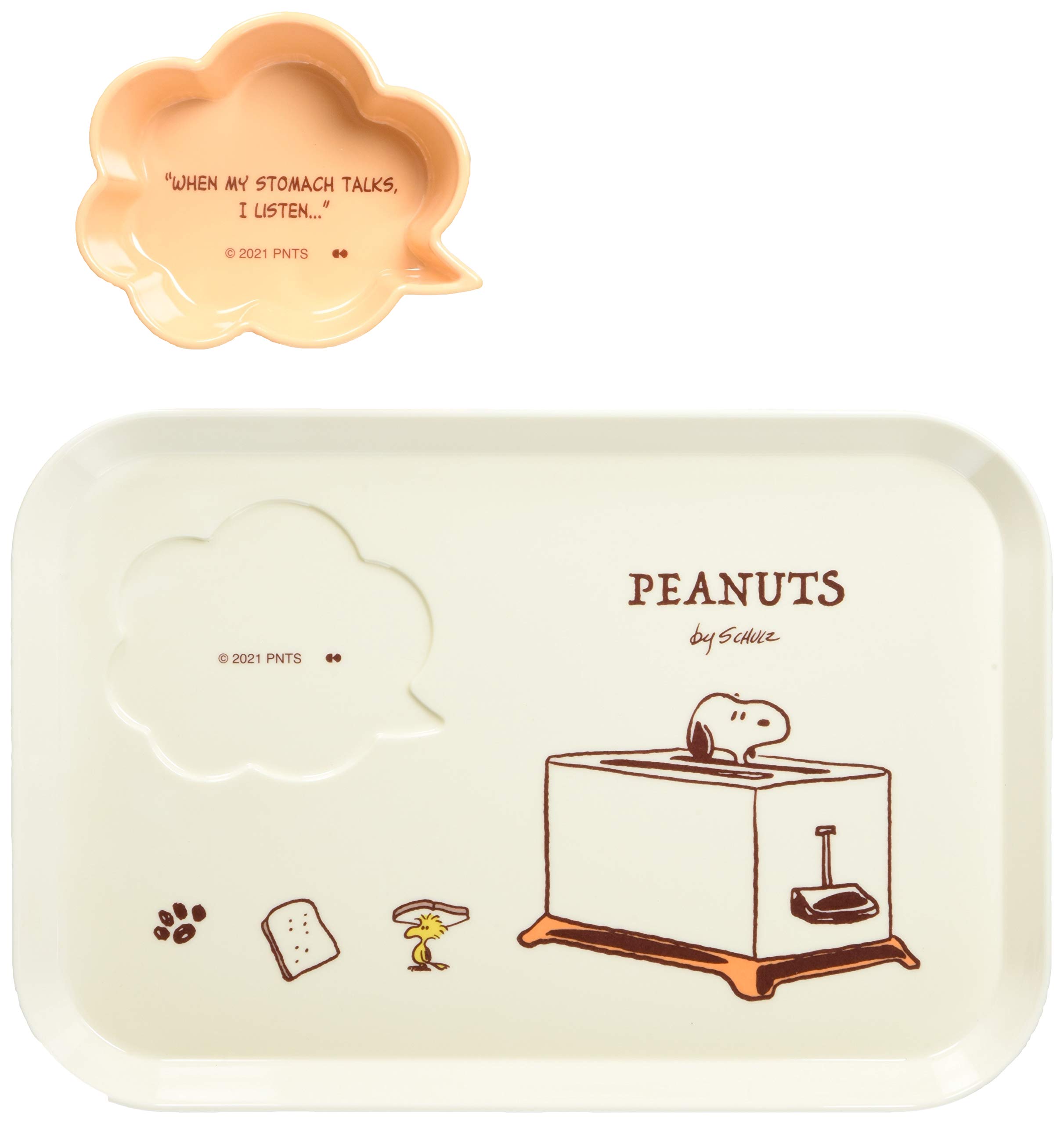 Amazon｜大西賢製販 PEANUTS メラミンプレート＆ボウルセット