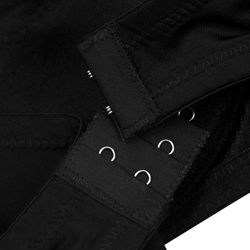 Miniatura 5 de Kimring Steampunk B Cup Spike Studs Rivet Party Club Rave - Brasier deportivo para mujer