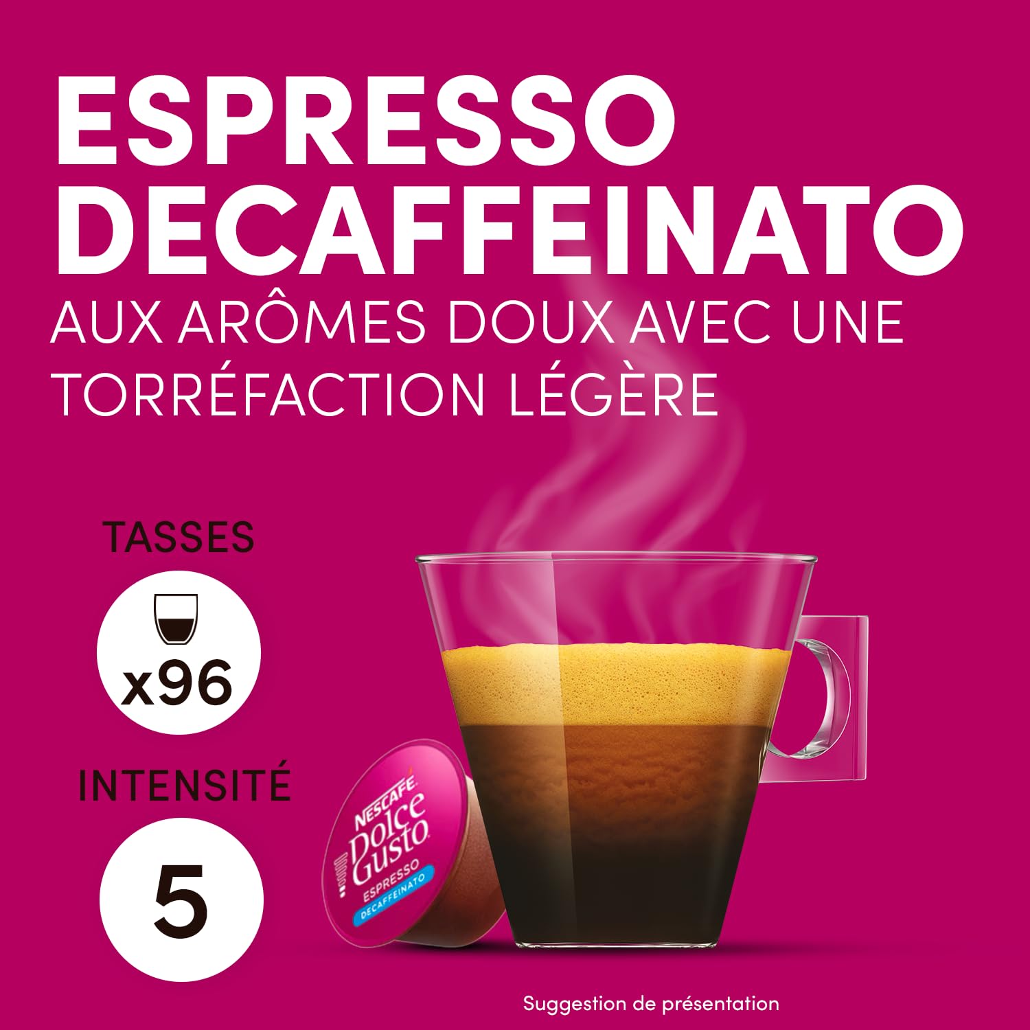 NESCAFÉ Dolce Gusto Espresso, 96 Capsules de Café, 6 x 16