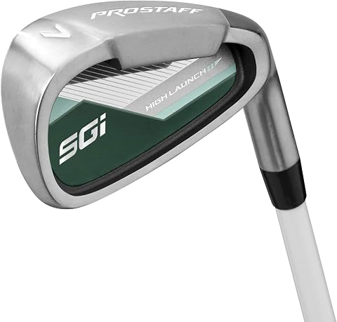 Wilson Golf Set de Hierros Pro Staff SGI 5-SW, Set de Palos de Golf, Nivel Principiante y Avanzado, Grafito