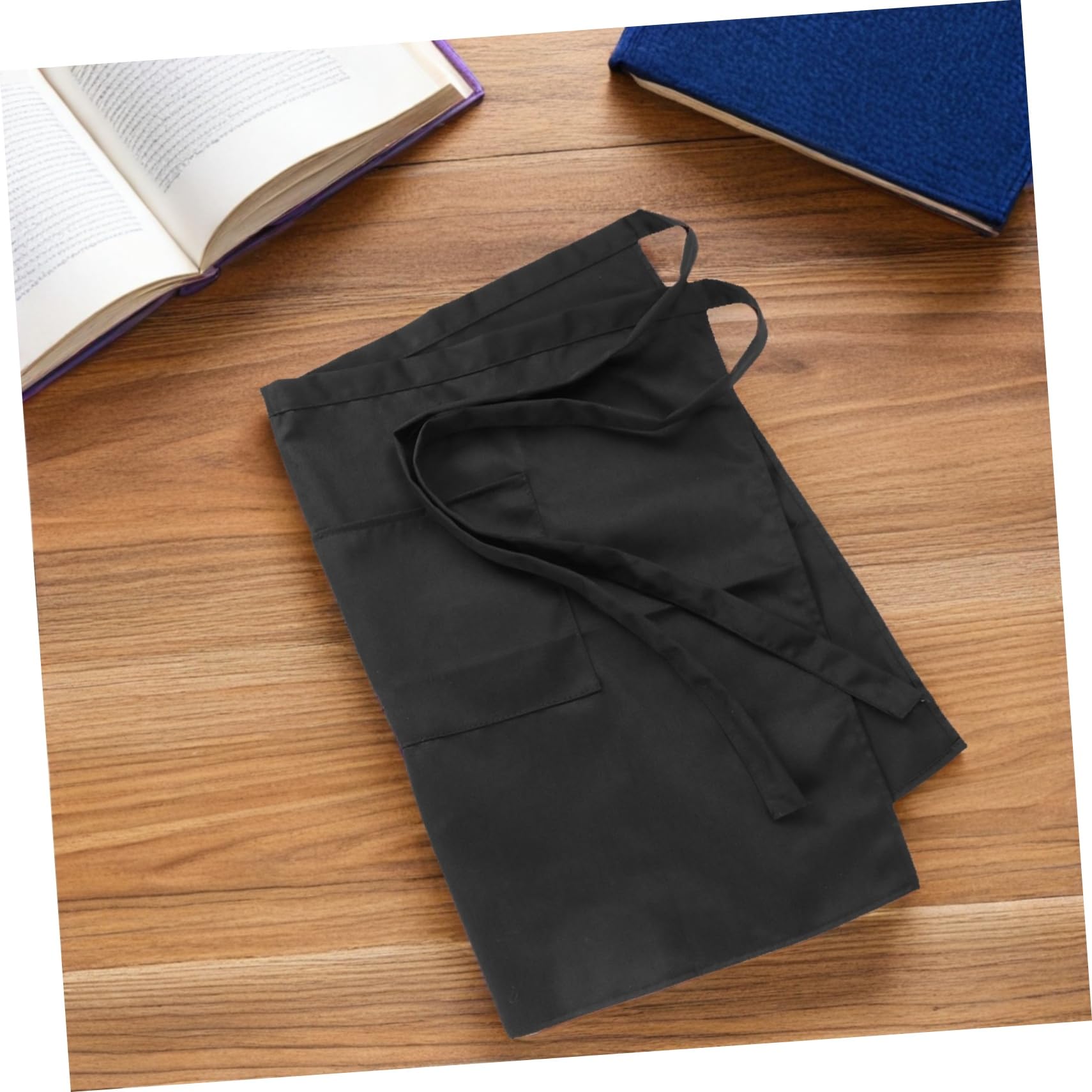 COLLBATH 6 Piezas Delantal de Cocina Cintura con Resistentes al Calor para Hombres y Mujeres Protección Manchas para Barbacoa y Repostería