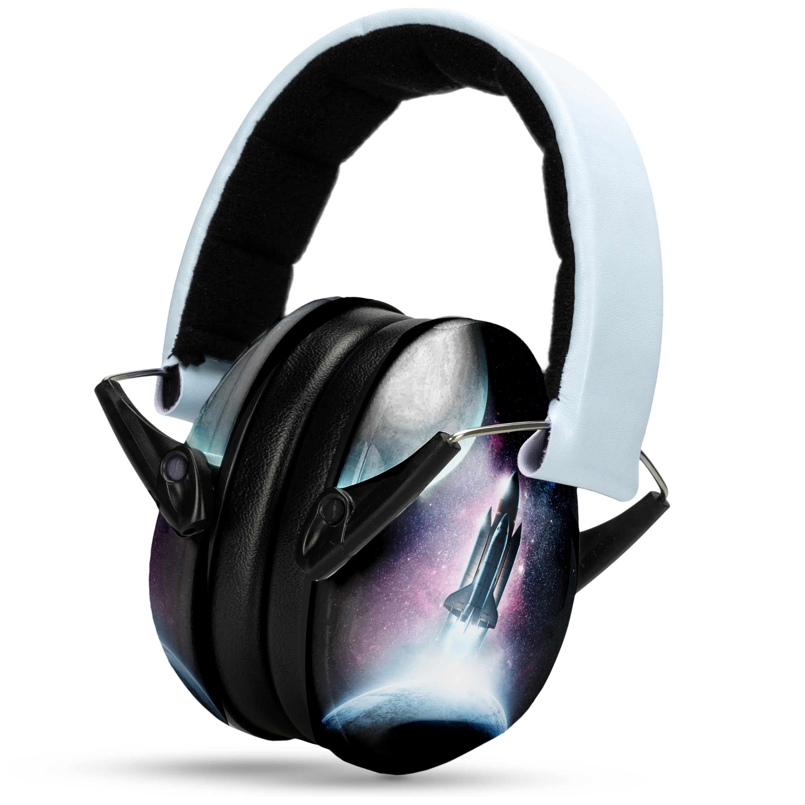 Schallwerk Girls Space ® Kiddies - Ear Defenders Children - Hearing Protection For Children - Noise Cancelling Headphones Kids - Ear Defenders, Autism Noise Cancelling Hearing Muffs Kids, Child, Toddler,