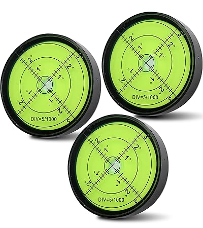 RONGPRO High Precision Horizontal Bubble Cardan Level - 3 PCS