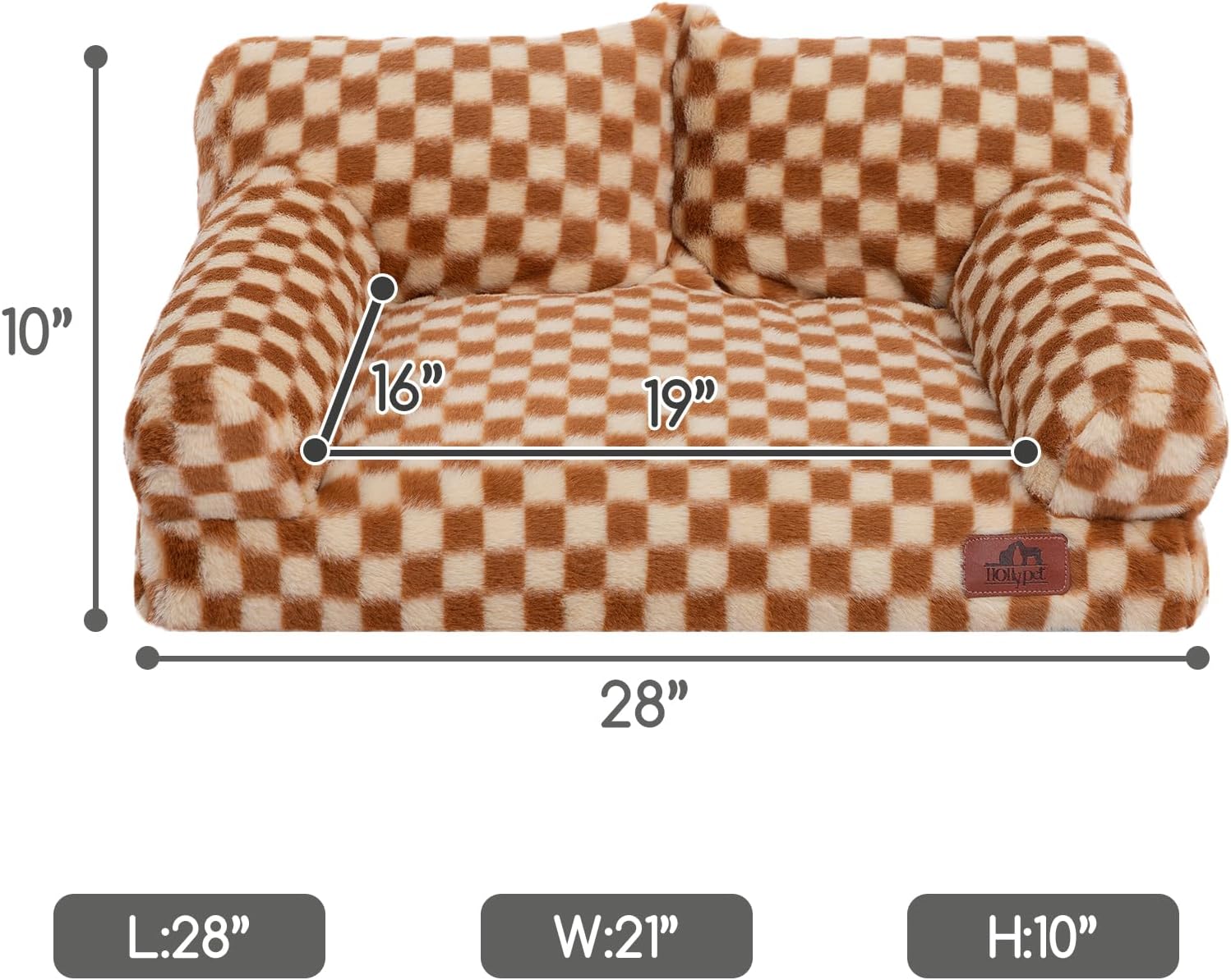 Cozy Comfort: Hollypet Plush Pet Couch Review for Your Furry Friends