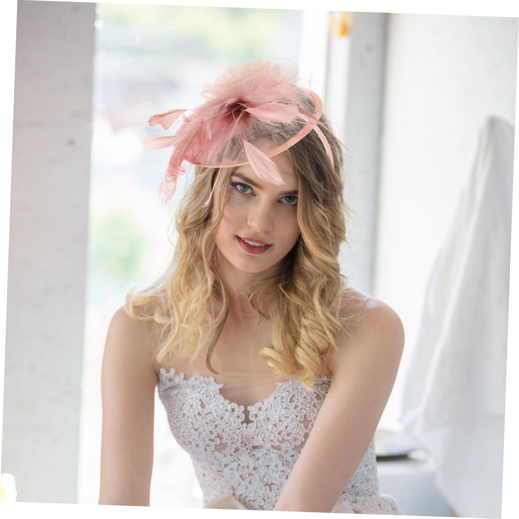 VALICLUD 4sets Fascinator per Donne Cappello Elegante per Feste Cerimonie e Party Teatrali con Accessori per Matrimonio e Cocktail
