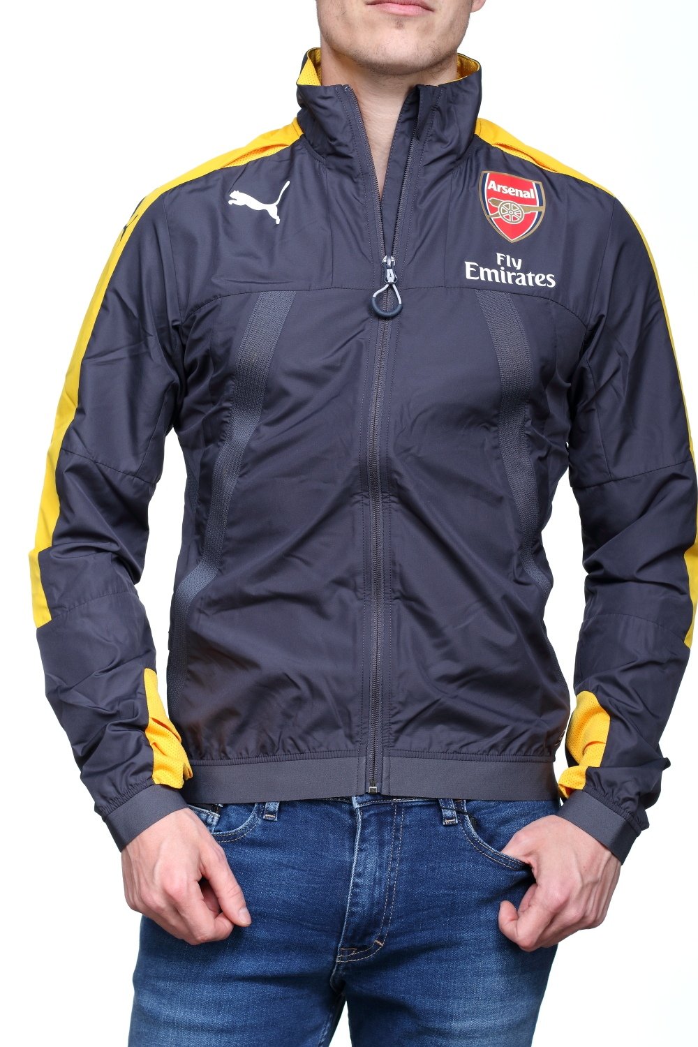 ウェア England Arsenal FC naylon jacket xs PUMA 2017-18 Arsenal Puma Track Jacket (S)