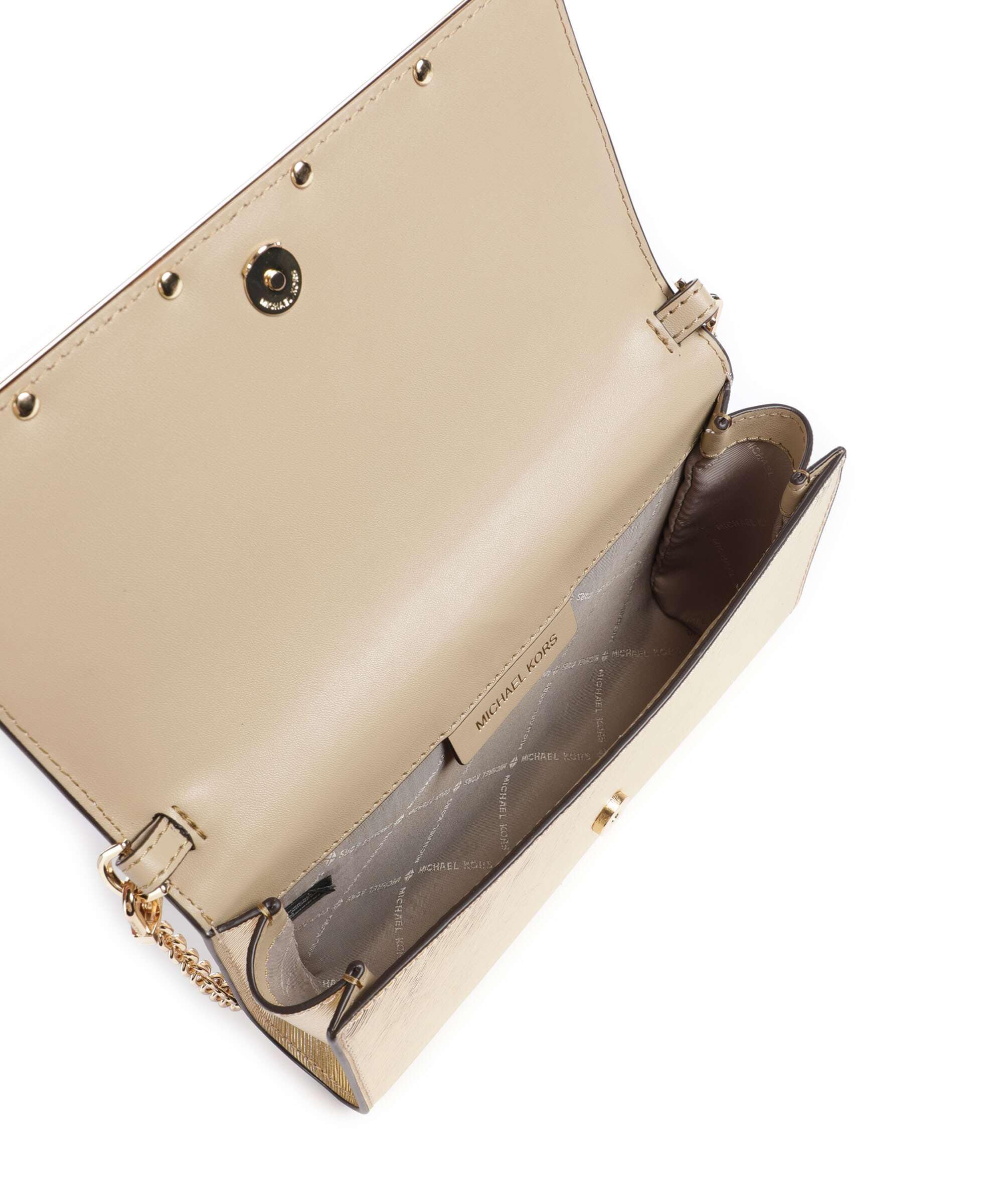 Michael Kors LG EW Clutch Pale Gold