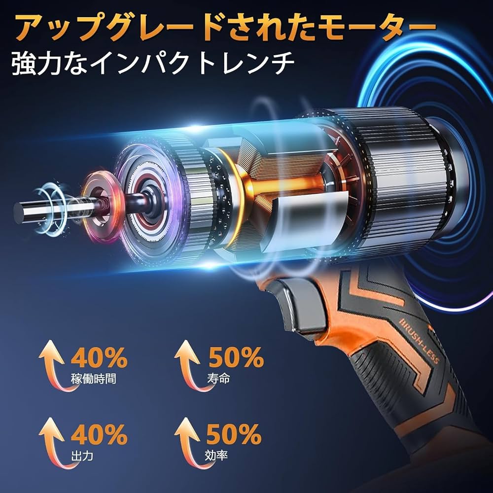 インディバ新品　戻し電極 Amazon | 【2026年強化版】電動インパクトレンチ 充電式 インパクト