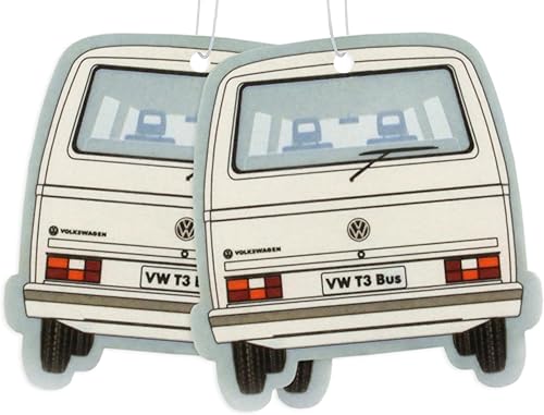 Miniatura 2 de BRISA VW Collection Volkswagen Samba Bus T1, T2, T3 Camper Van Vanagon, Beetle Bug & Golf GTI Ambientador para coche con fragancia desodorante para