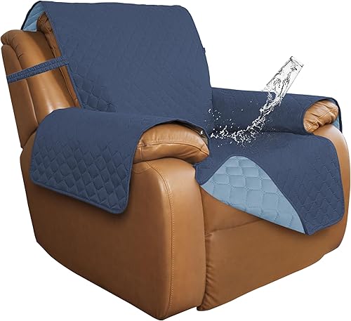 Miniatura 17 de ISSUNTEX - Fundas de sofá de doble protección 100% impermeables para sala de estar, fundas reversibles para sofá de 3 cojines, protector de muebles